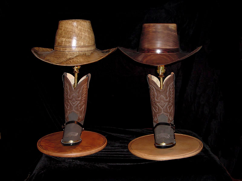 Cowboy Boot Lamps